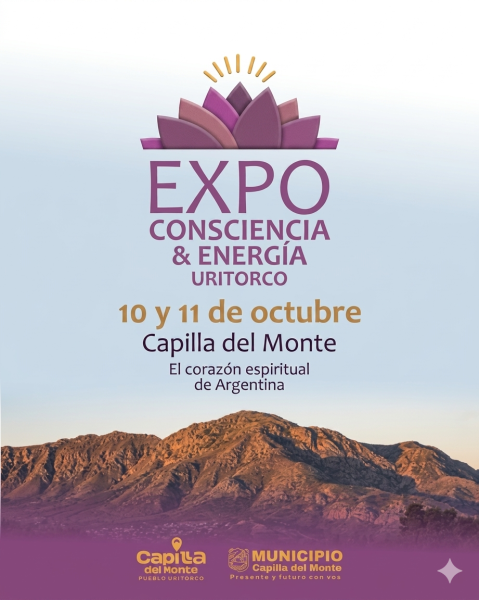 Capilla del Monte Lanza la Expo Consciencia y Energía
